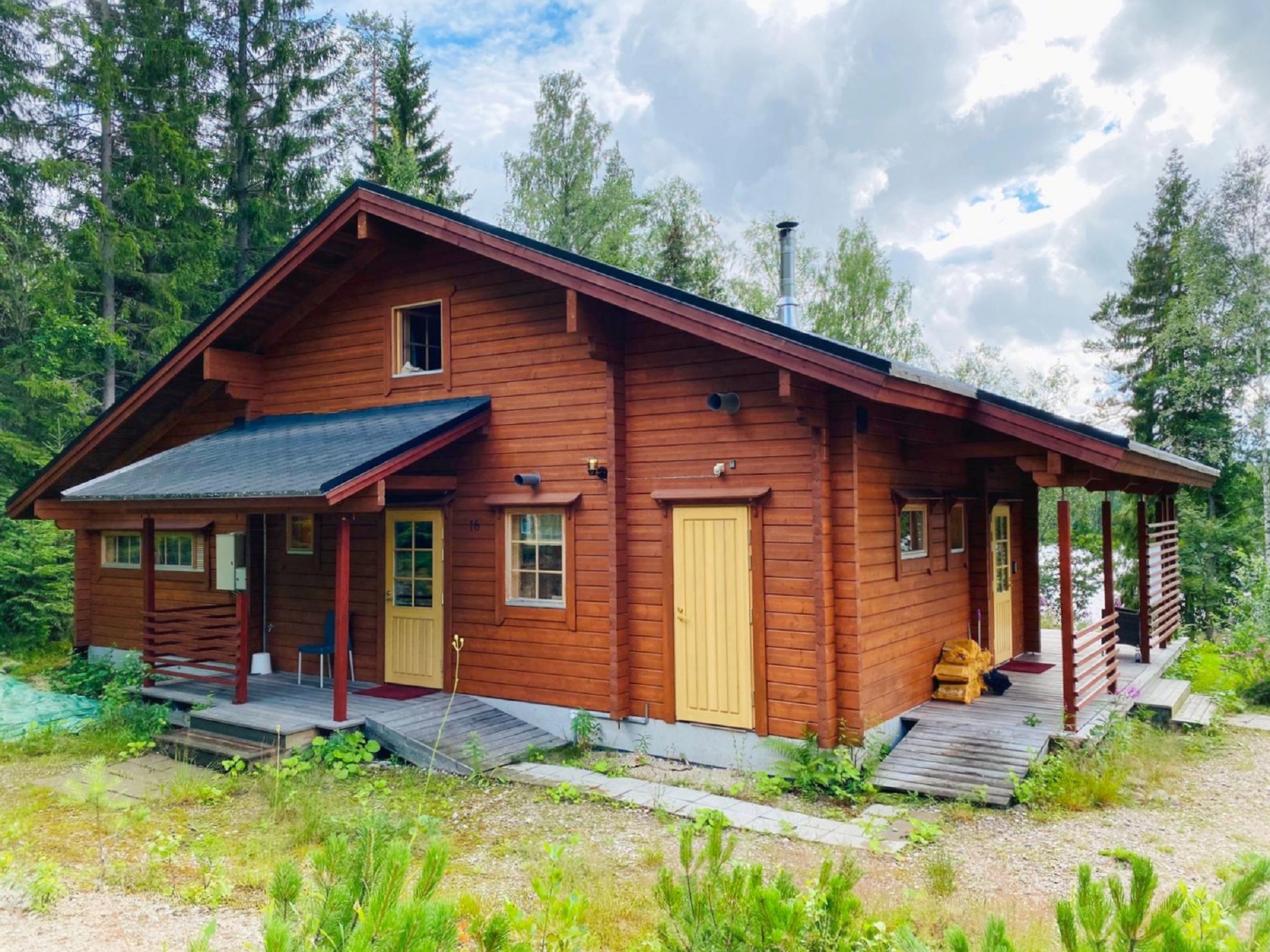 Comfortable log cabin Hugo in Rautjärvi, Finland