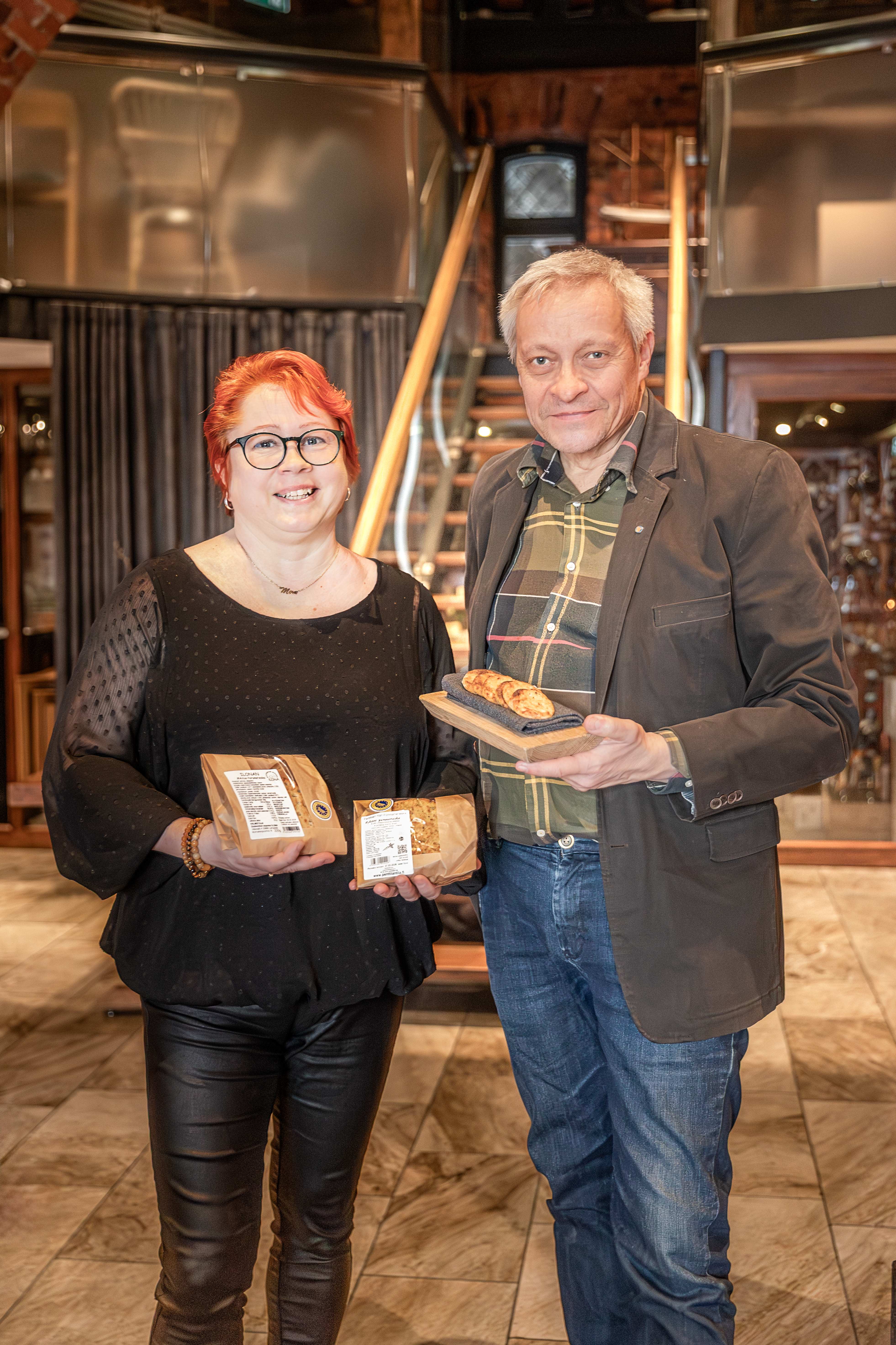Mira Lindqvist gluteeniton leipomo ILONA, Heikki Penttilä Penttilän tila, kuva Reka Peurala